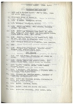 Moe Howard's 10pp. Script Dated April 1953 for The Three Stooges Film ''Pals and Gals'', Working Title ''Cuckoo Westerners'' -- Moe's Notes on Back Cover -- With Extra 2pp. Shot List -- Very Good